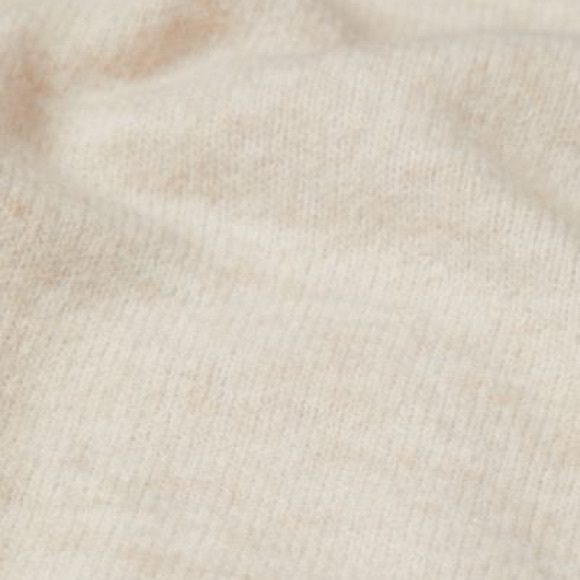 Cream V Neck Sweater Vest - Picture 2 of 4